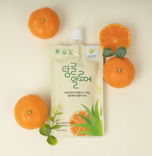 [JEJU] Samda Aloe organic Tamgul Aloe Juice 100ml x 20 Packs
